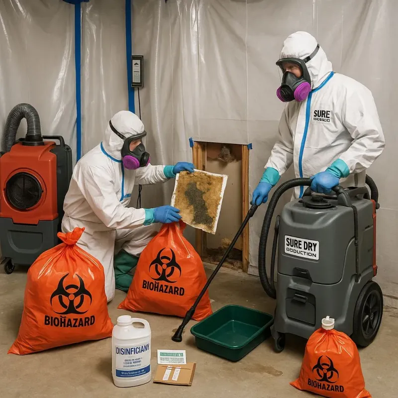 Contaminated Water Handling Protocols process in Ingham County, MI