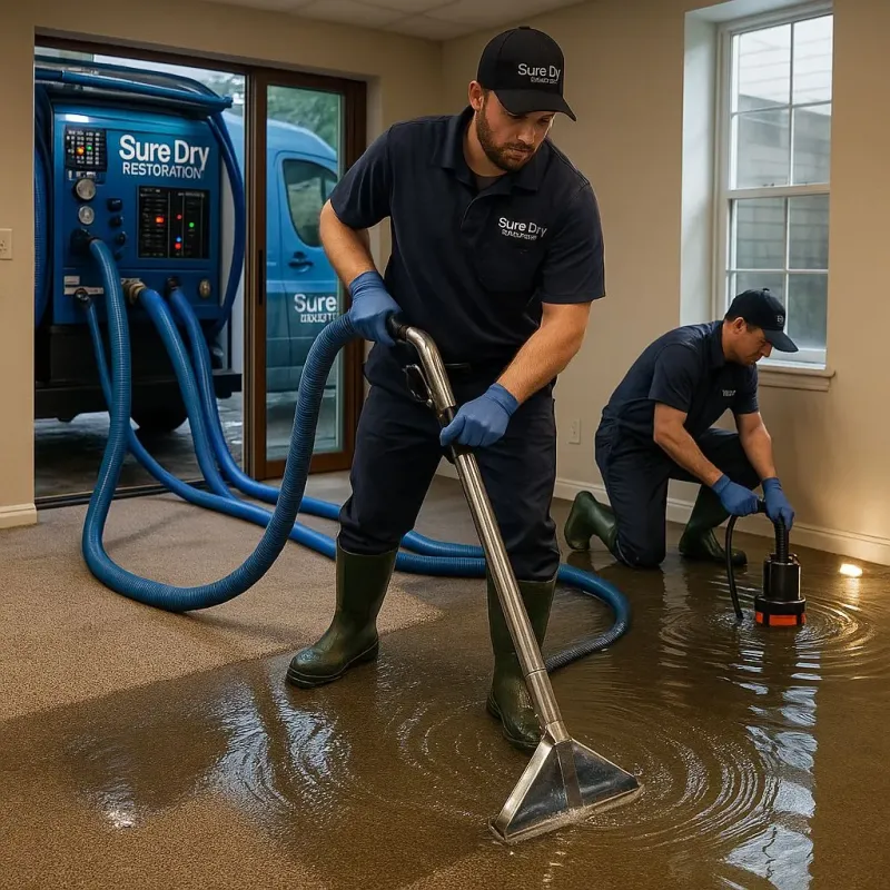 Water Extraction and Removal process in Ingham County, MI